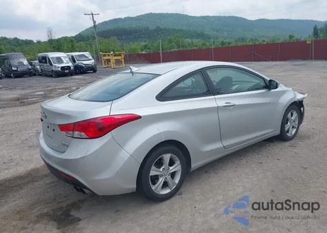 2013 Hyundai Elantra Gs из США, поврежденный, VIN KMHDH6AEXDU002646